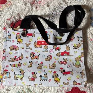 Scout Dog Print Tote Bag